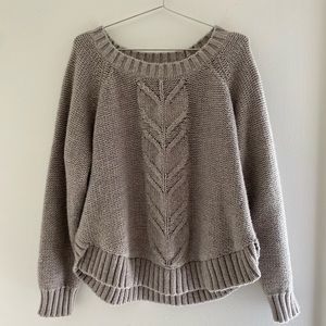 Grey Oversized Sweater